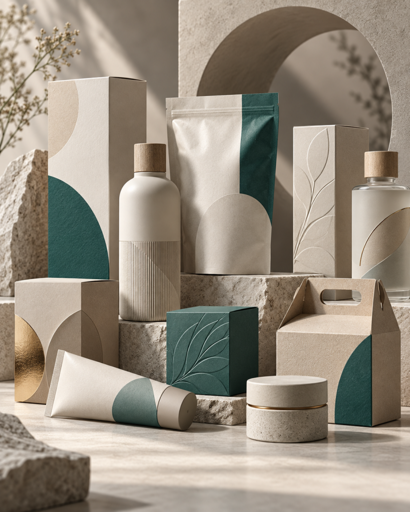 طراحی بسته‌بندی حرفه‌ای؛ از هویت برند تا تجربه خرید